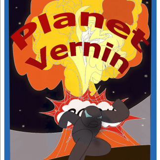 Planet vernin issue #0 cover art