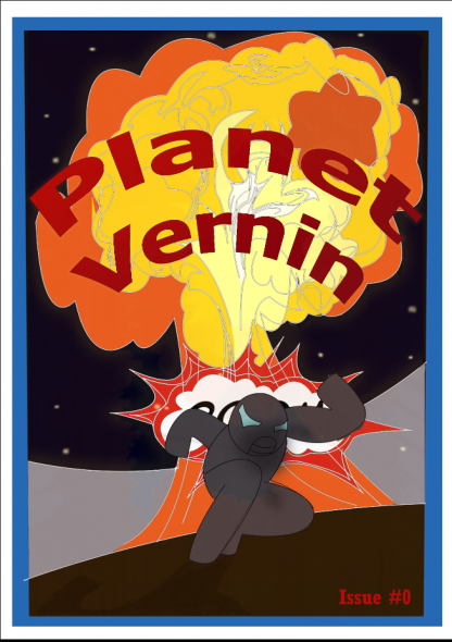 Planet vernin issue #0 cover art